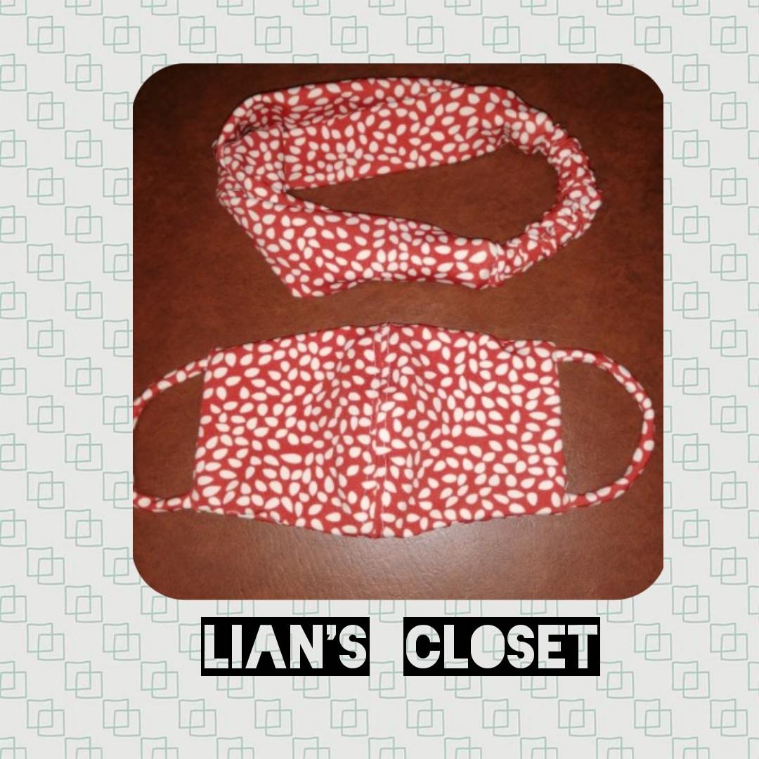 Turban and Mask set (Category: Scarves) located in Rizal. Submitted by ecalian (Listing ID 1008221977, Image 3). Description: Onhand! Onhand! The new normal fashion!.