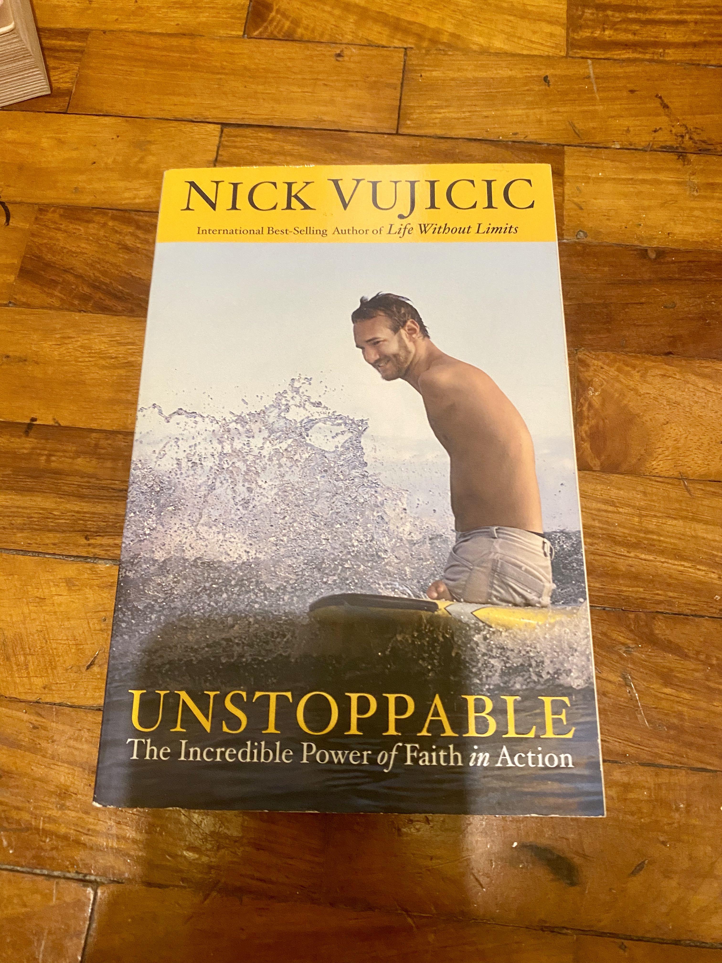 Unstoppable by Nick Vujicic, Hobbies & Toys, Books & Magazines, Comics ...