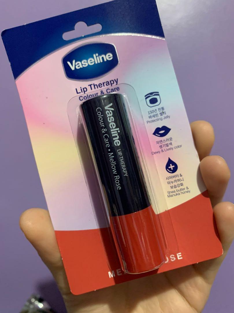 Vaseline Lip Therapy Colour and Care Tinted Lip Balm (Mellow Rose