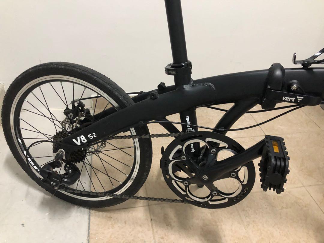Vert V8 S2 folding bike Sports Equipment Bicycles Parts