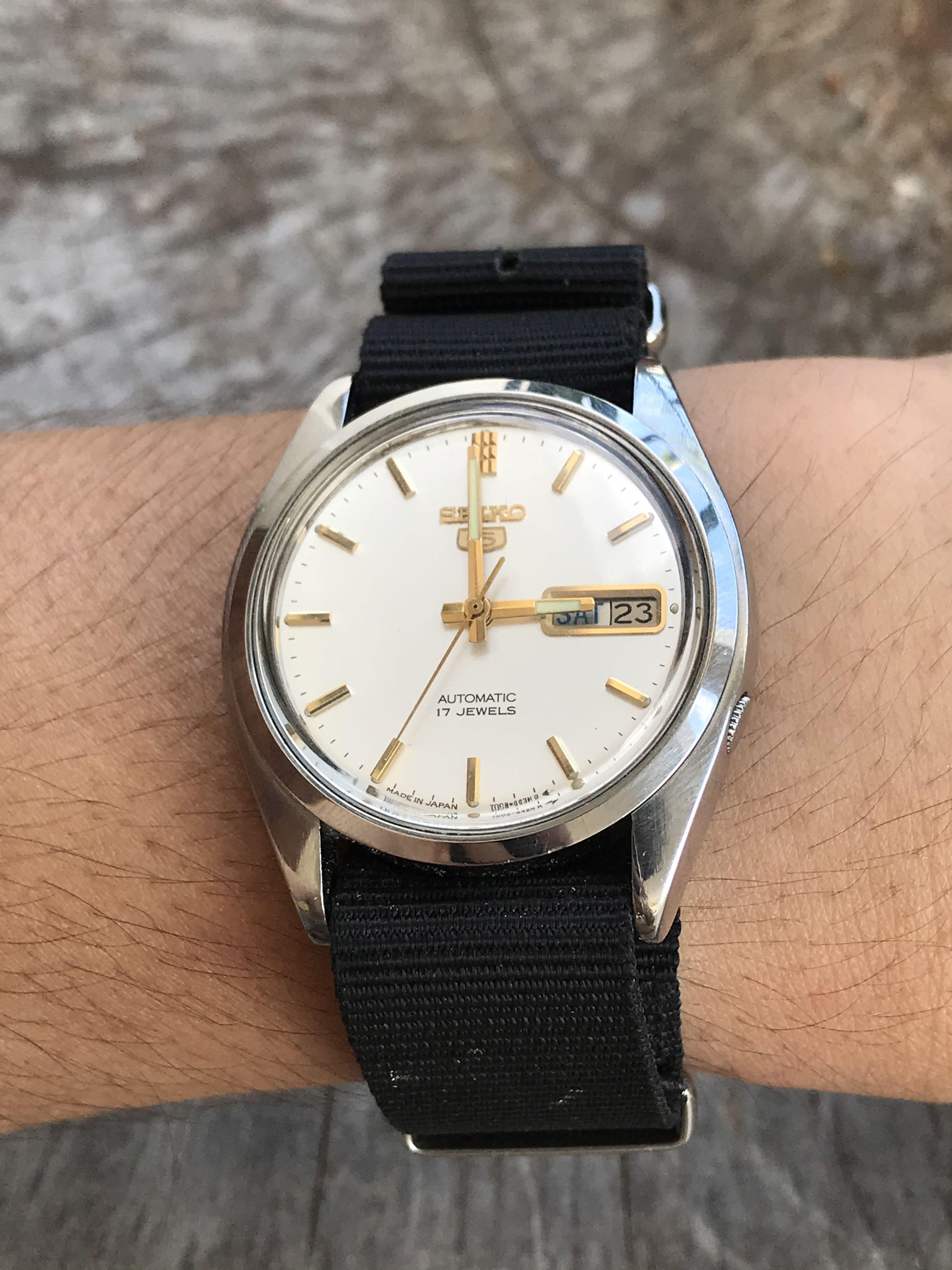 Vintage Seiko 5 Automatic Men S Fashion Watches On Carousell