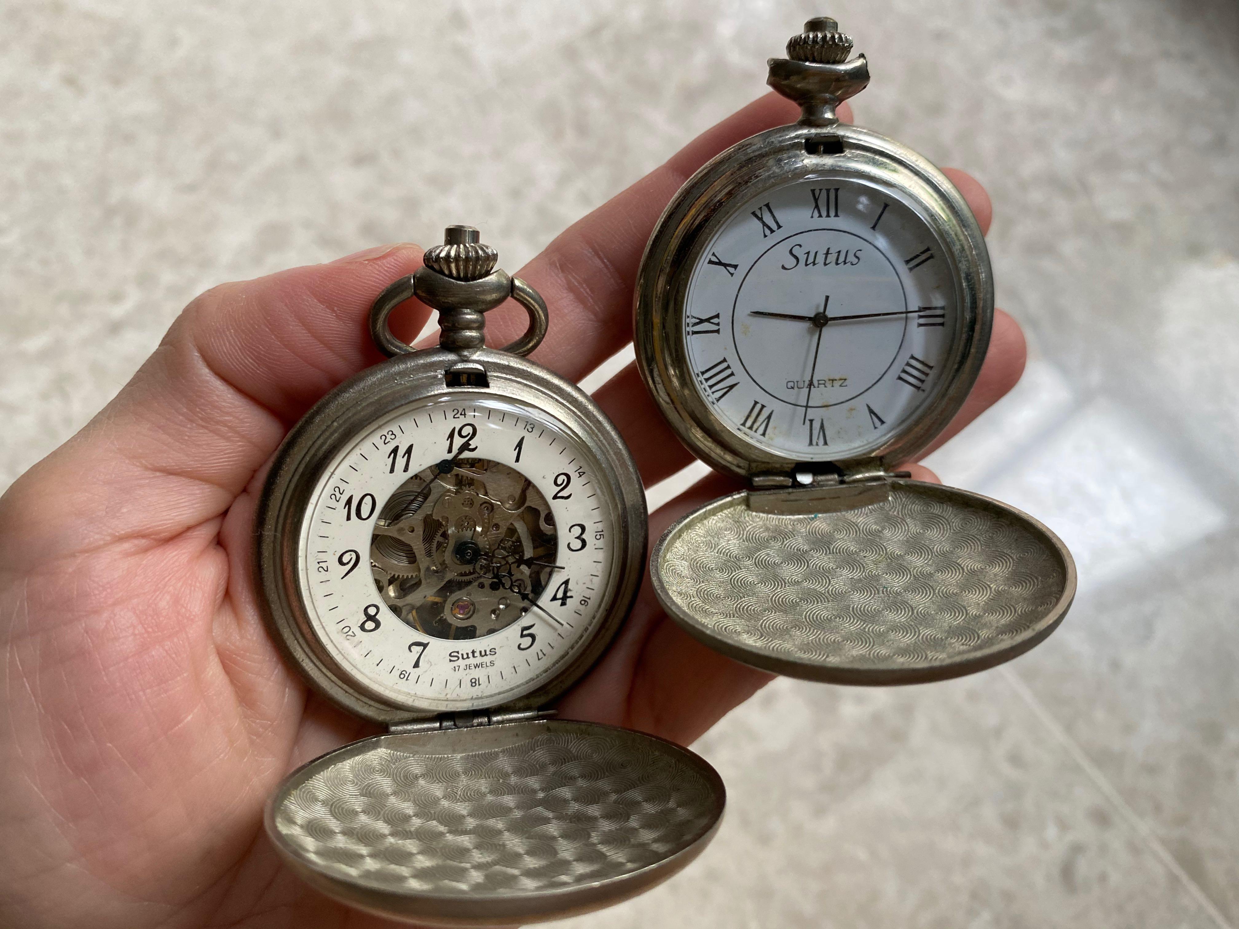 Sutus pocket outlet watch