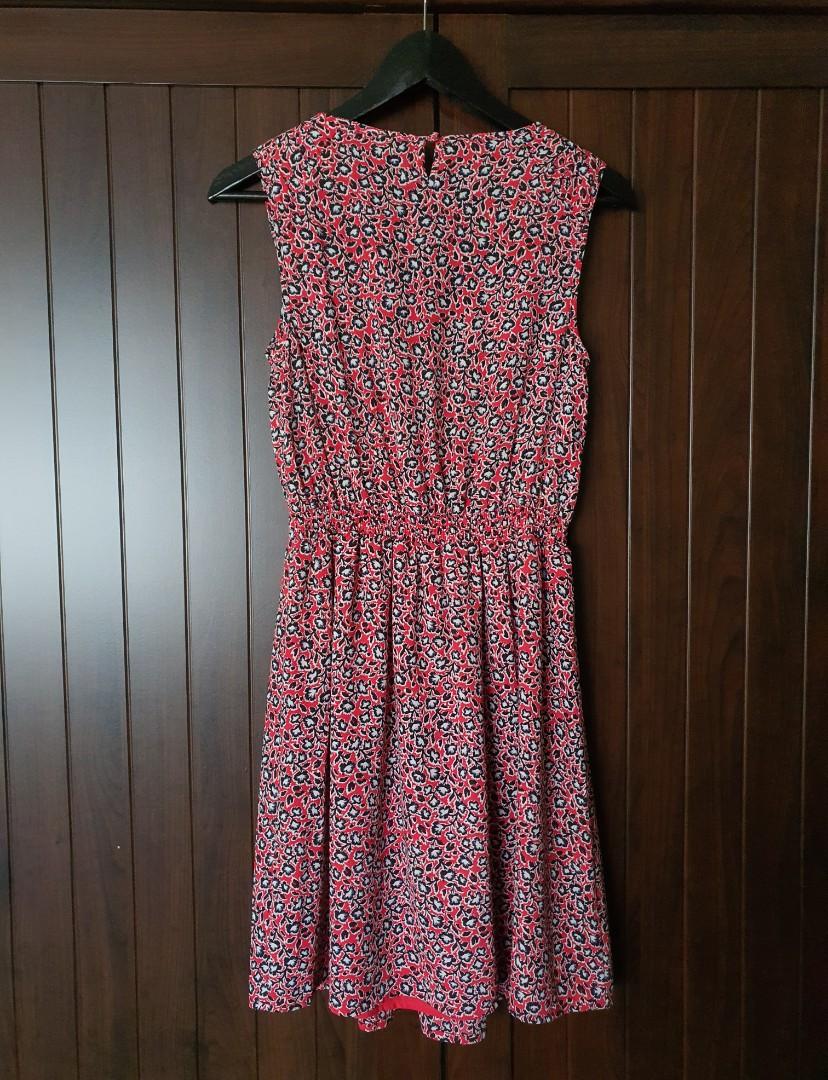Warehouse pink 2025 and red dress