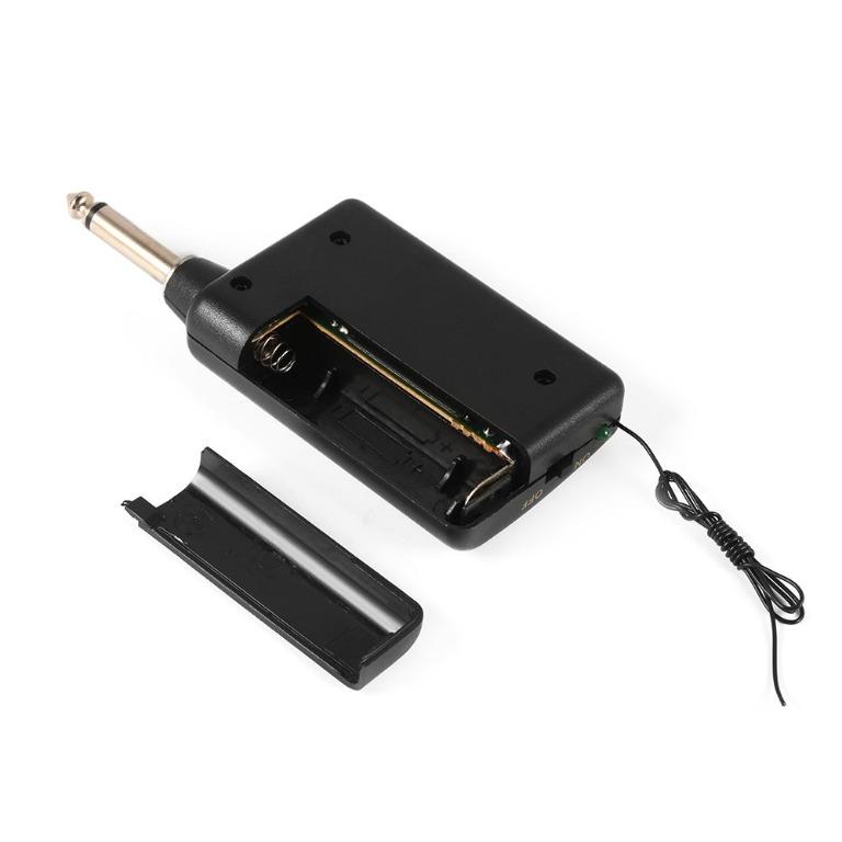 WEISRE WM-101A Mini Wireless Microphone Clip-on Mic Wireless Transmitter  Receiver Stereo 6.3 mm, Audio, Headphones  Headsets on Carousell