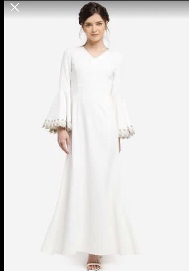 zalia embellished mermaid dress