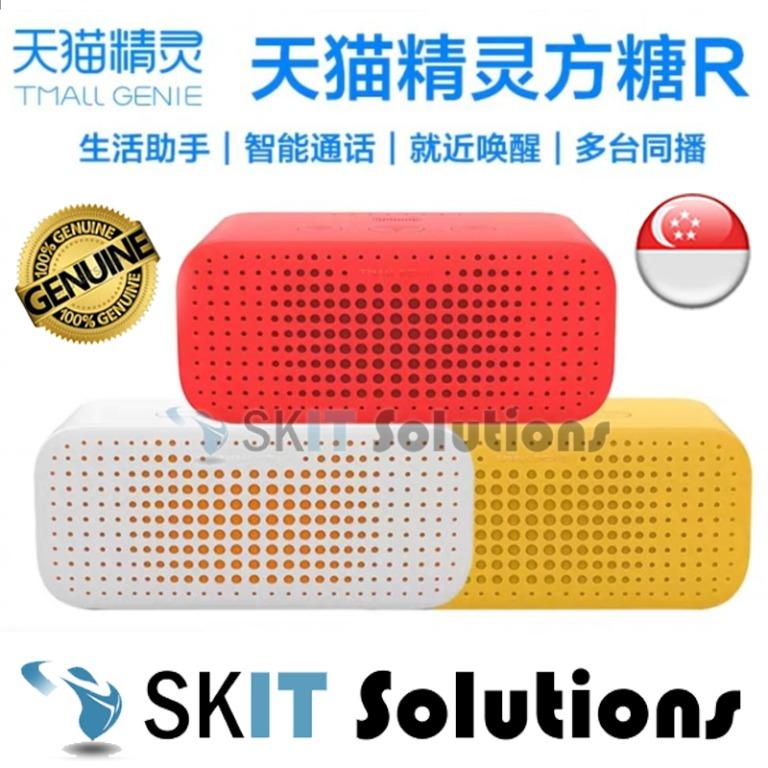 100 Original Tmall Genie R Version Smart AI Wifi Bluetooth Speaker Latest Model SG Seller