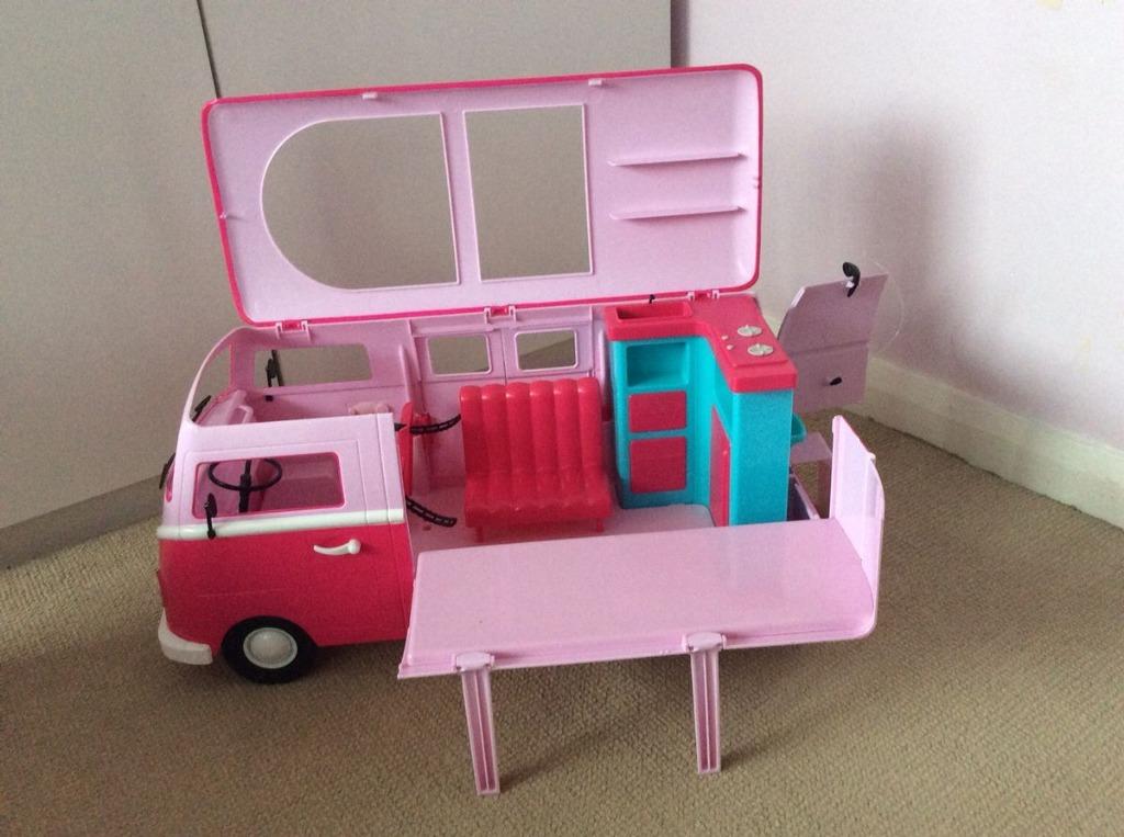 barbie camper jeep