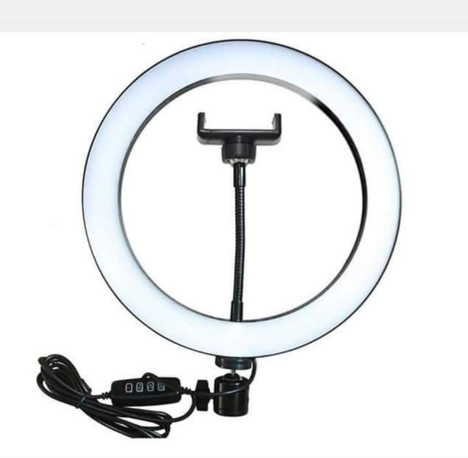 Sale!!sale!!26cm ringlight (Category: Lighting) located in San Juan City. Submitted by dollmac (Listing ID 1008633934, Image 3). Description: now on sale!!! complete set! 6ft adjustable stand 1cp holder.