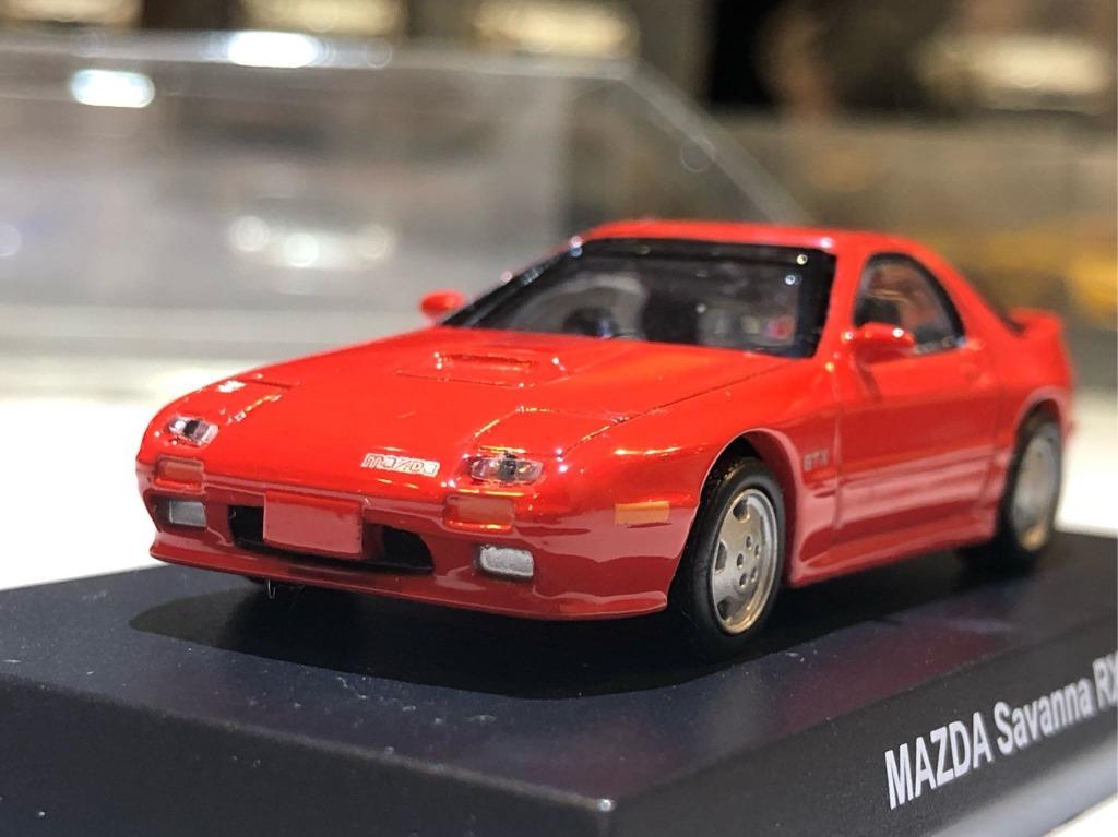中古適合改車kyosho Mazda Savanna Rx 7 Fc3s 1 64 紅色日本直送罕有 玩具 遊戲類 玩具 Carousell
