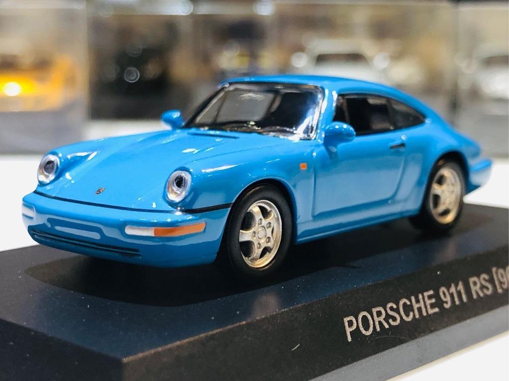 中古適合改車kyosho Porsche 911 Rs 964 1 64 淺藍色日本直送罕有 玩具 遊戲類 玩具 Carousell