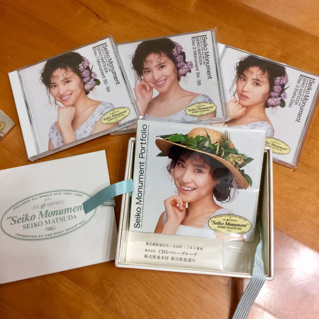 松田聖子- Seiko Monument 3CD Box Set 「All Single Hits 1980 to
