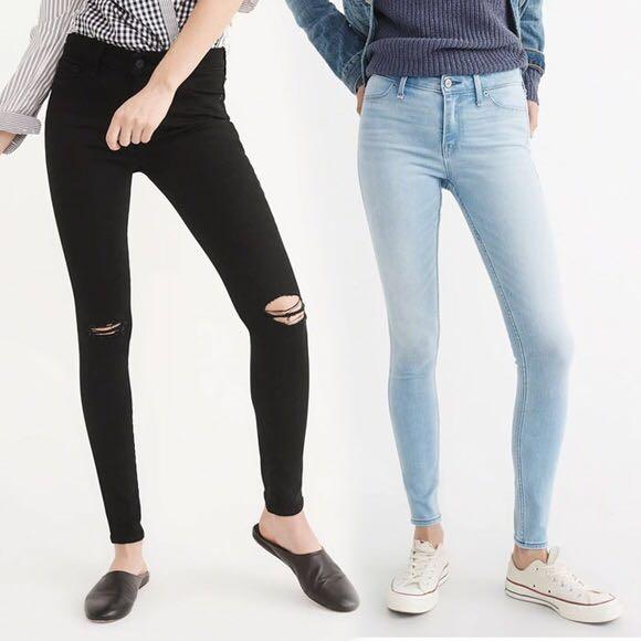 a&f skinny jeans