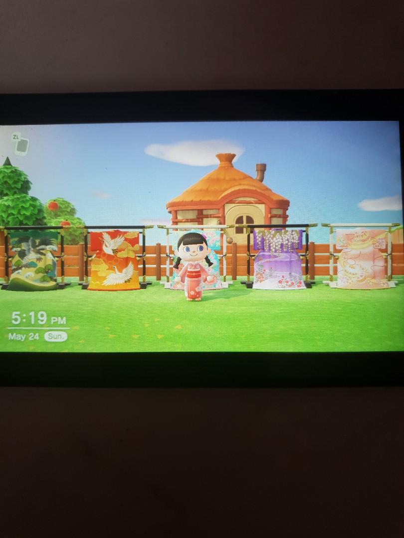 Animal Crossing Elaborate Kimono Stand Furniture Set, Video Gaming