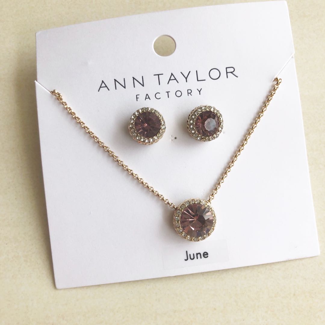 Ann Taylor June Jewelry Set Women s Fashion Jewelry Organisers