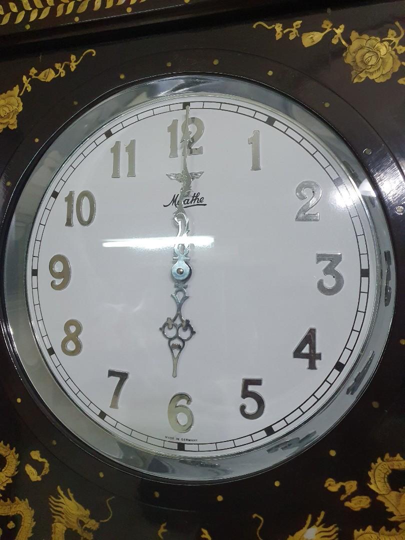 Moathe Antique 7ft Moathe Grandfather Clock, Furniture & Home Living ...