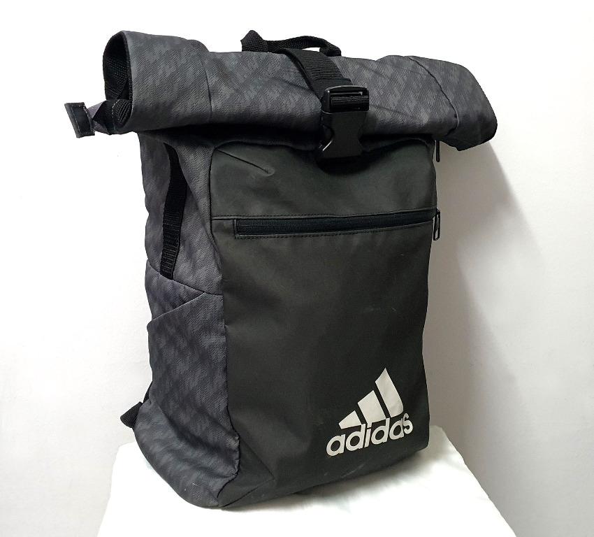 adidas fold over backpack