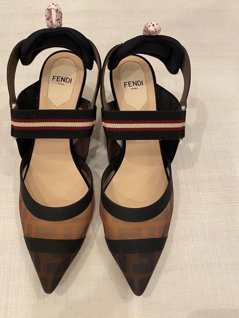 AUTHENTIC] Fendi Heels, Women's Fashion 