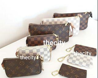 Louis Vuitton Felicie Pochette Damier Azur Canvas, Luxury, Bags & Wallets  on Carousell