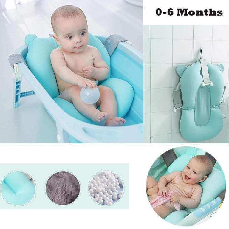 Baby Bathtub Support Float Pillow Cushion Shower net Rack Sitting
