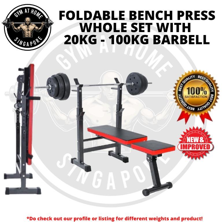 Bench Press Sports Weights Gym Equipment On Carousell