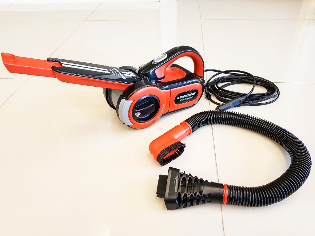 Black & Decker Pav1205 Handheld Auto Car Vacuum Cleaner Dustbuster Pivot  12v – Korea E Market