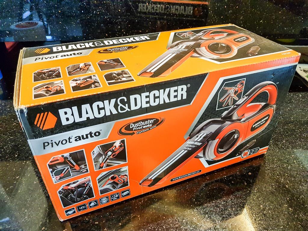 Black + Decker PAV1205 12V Dustbuster Pivot Automotive Vacuum Cleaner -  Test 