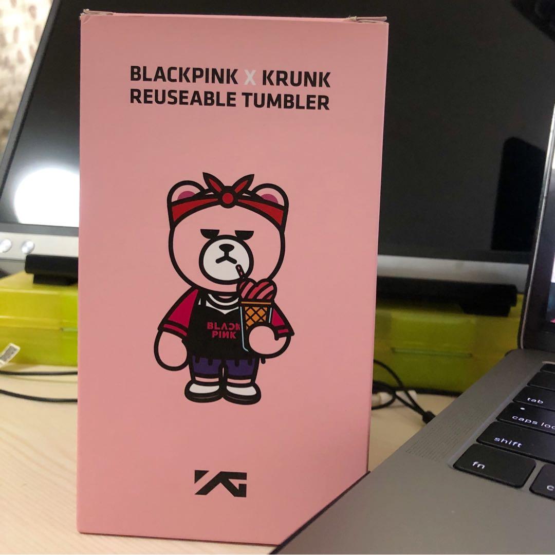 BLACKPINK X KRUNK Reusable Tumbler, Hobbies & Toys, Memorabilia