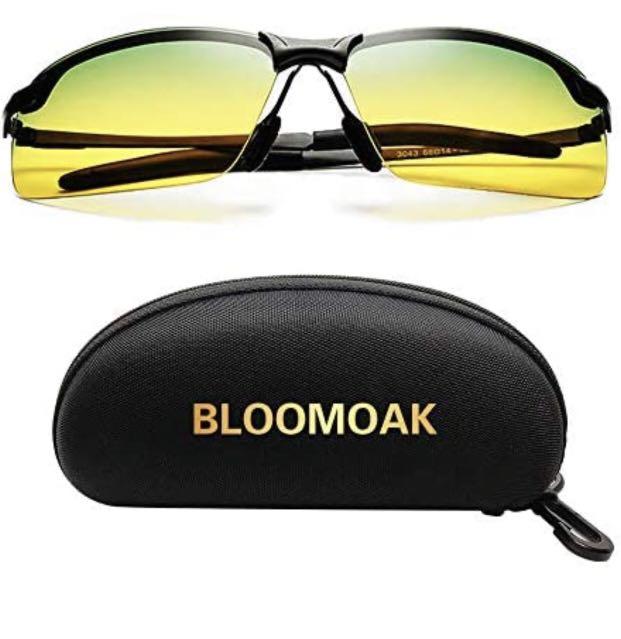 Night Vision Polarized Fishing Safety Glasses Sunglasses Night Driving Anti-Glare Driver Glasses for UV400 Eye Protection,c Reduce Risk 