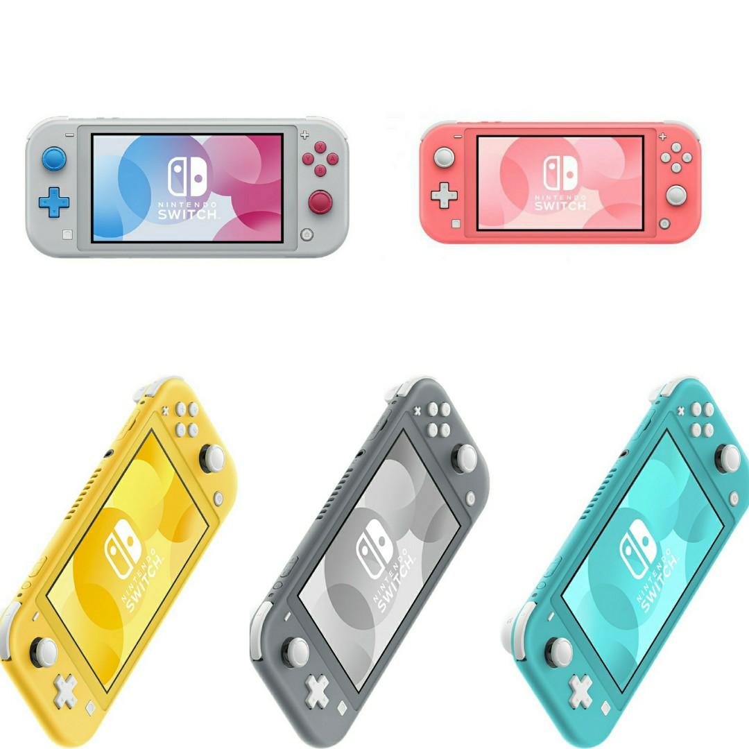 BNIB Nintendo Switch Lite Console (Yellow/Gray/Turquoise ...