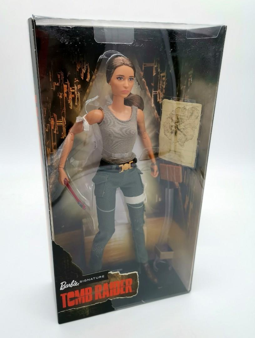 Tomb raider shop barbie doll