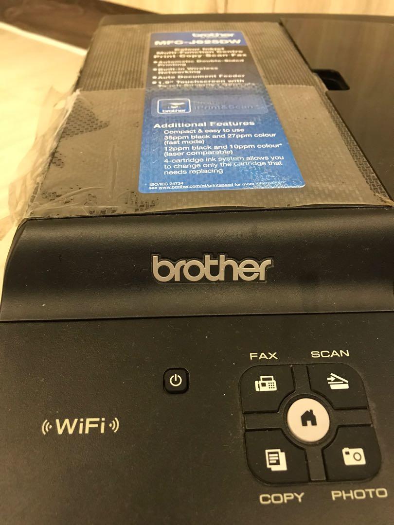 Brother MFC-J625DW Multi-Function Centre Printer / Print / Copy / Scan ...