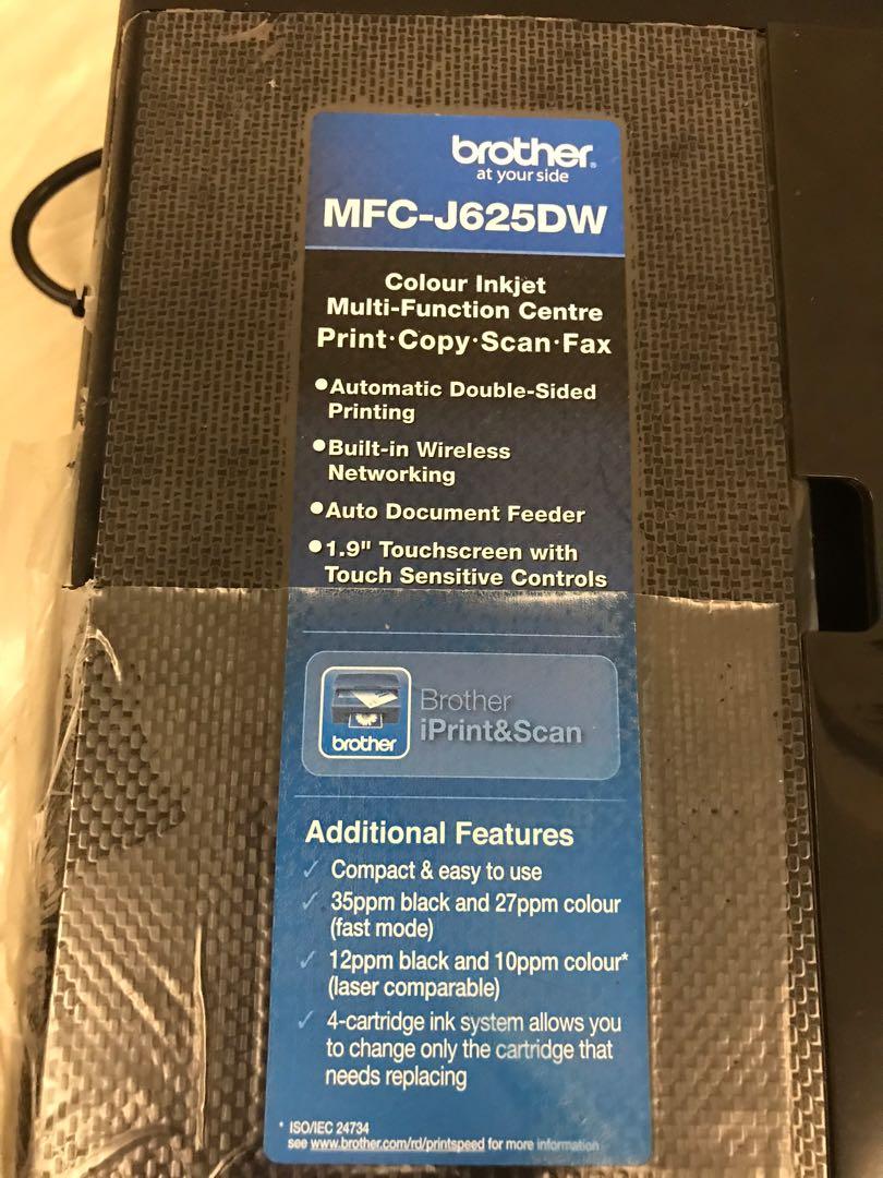 Brother MFC-J625DW Multi-Function Centre Printer / Print / Copy / Scan ...