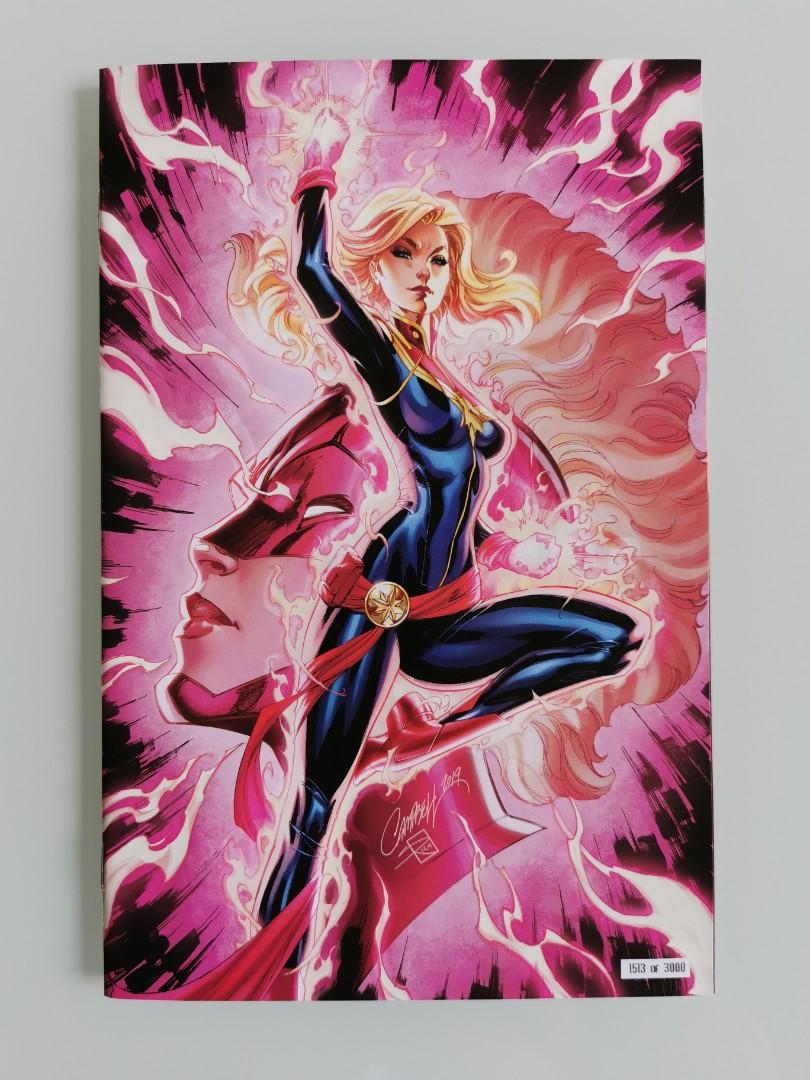 Captain Marvel (1513) #7 SDCC 2019 Campbell Exclusive, Hobbies & Toys