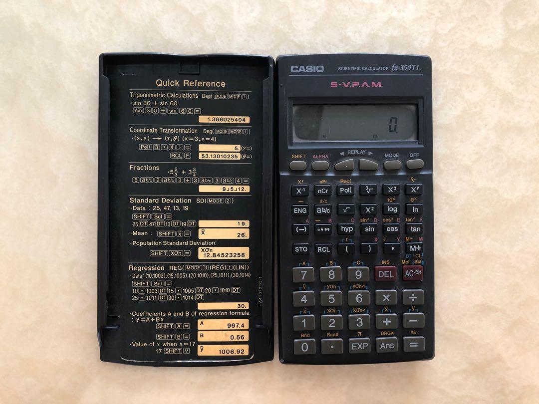 Casio fx350tl new arrivals