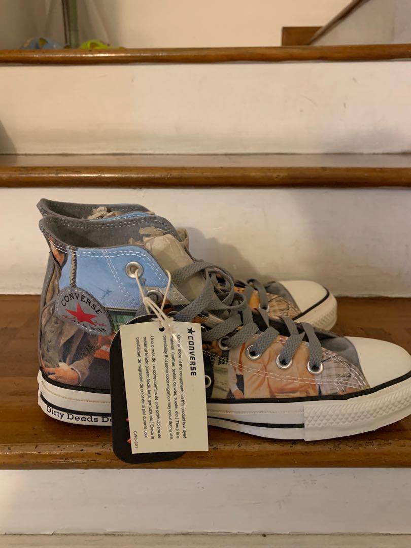 Century Acdc Dirty Deeds Converse Men S Fashion Footwear Sneakers On Carousell