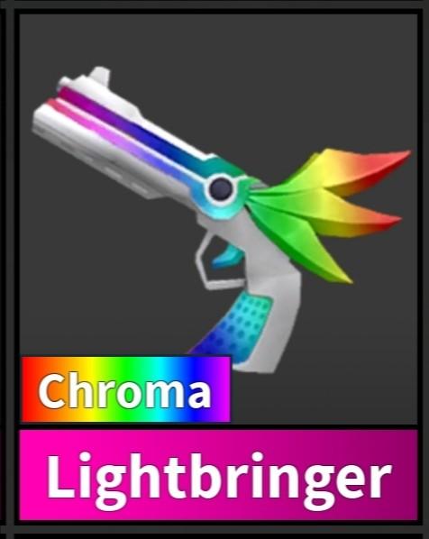 Cheap Chroma Light Bringer Mm2 Muderer Mystery 2 Toys Games Video Gaming Video Games On Carousell - roblox mm2 value of hallows blade