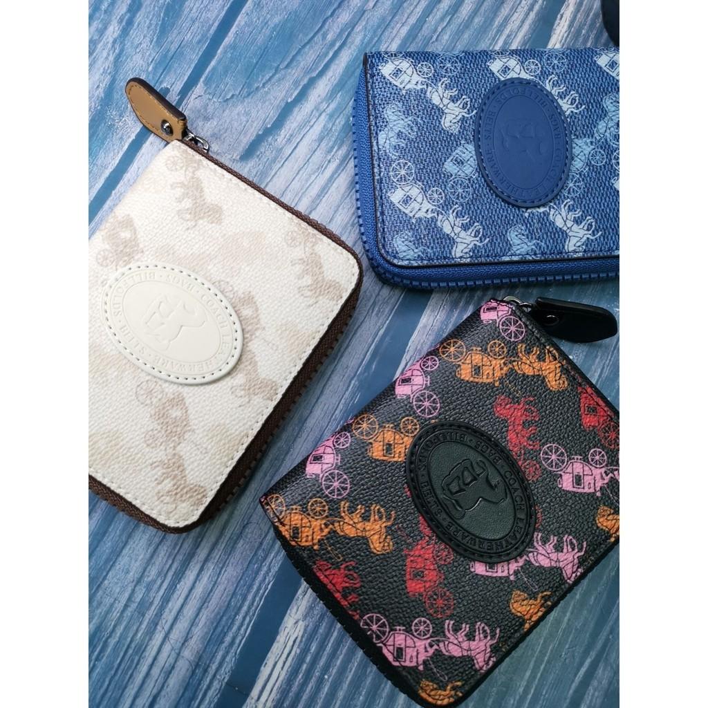 Coach small zipper discount pouch