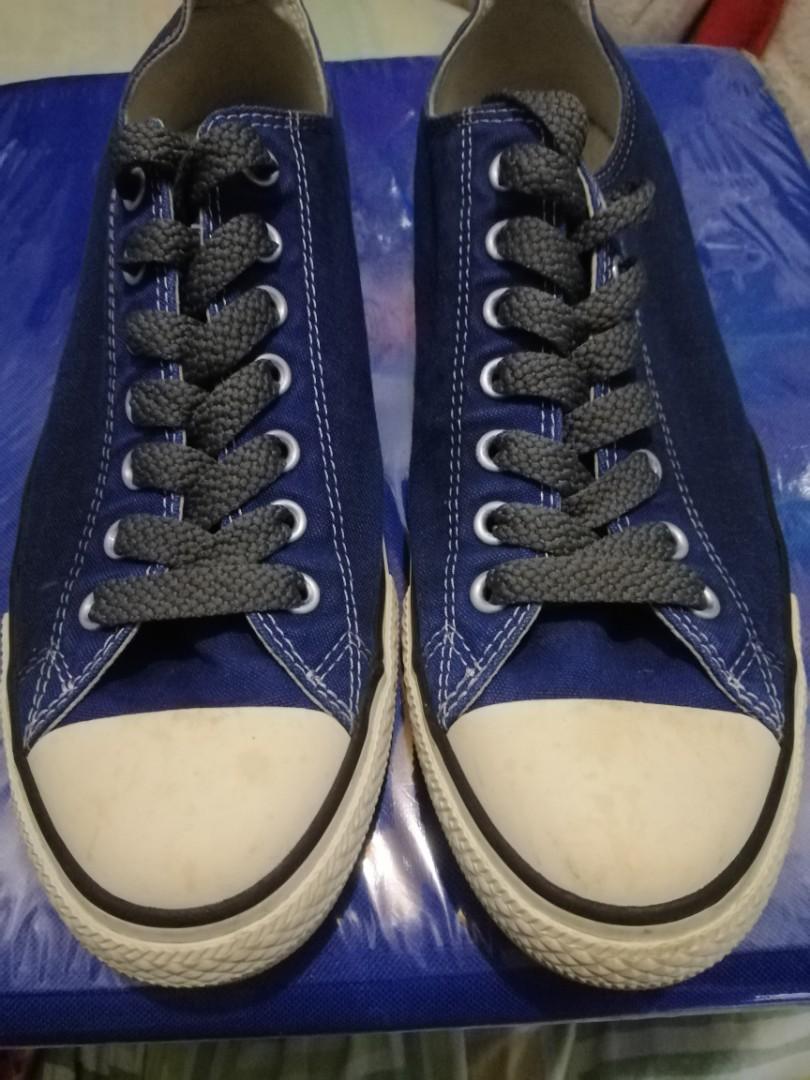 blue denim converse
