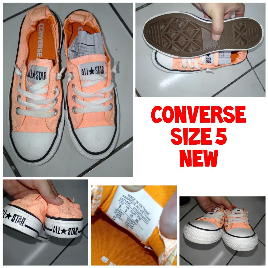 converse shoes size 1