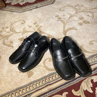 [DamnSavage] Classic Black Leather Formal Business Loafers & Derby Shoes