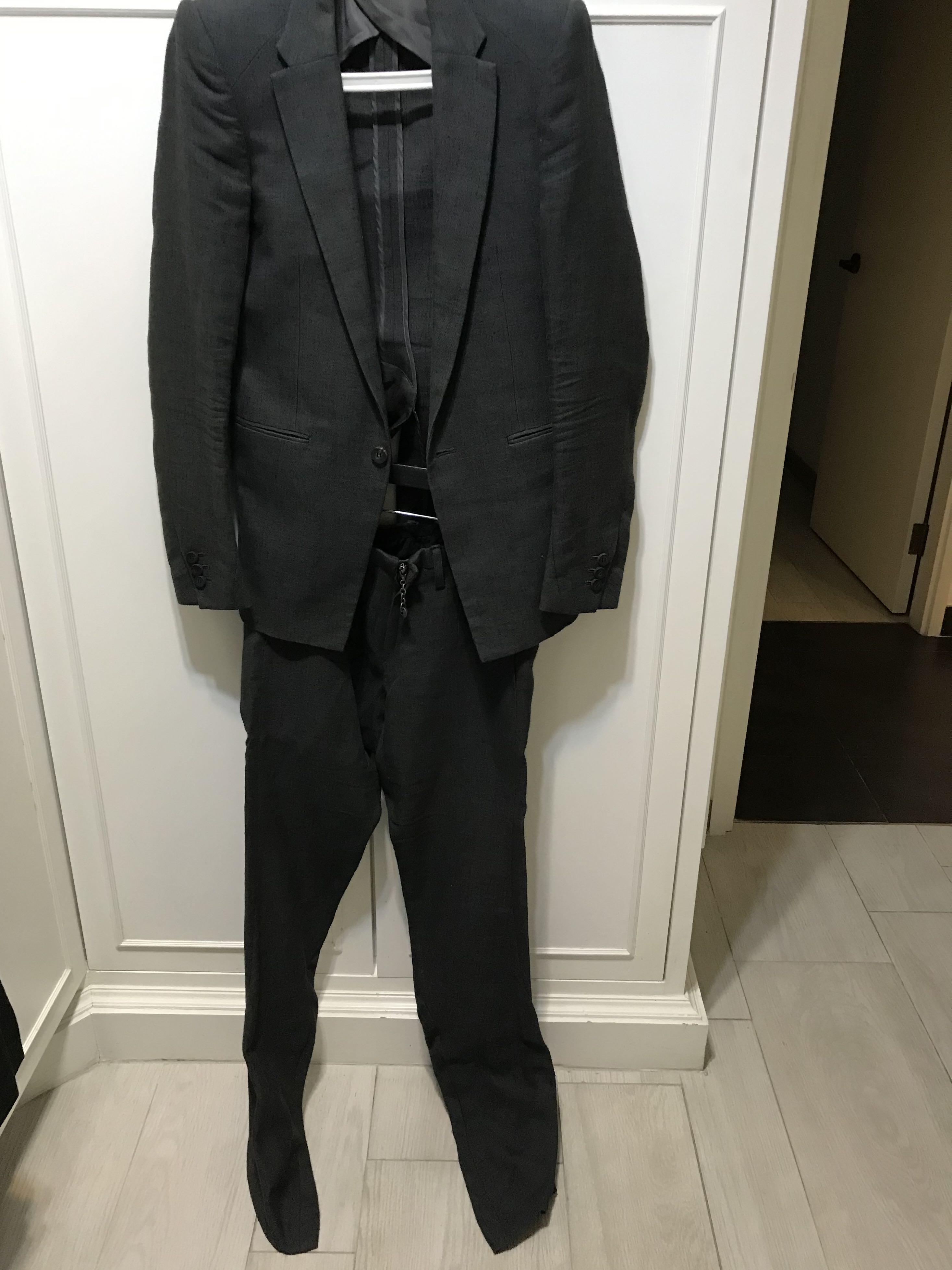 Devoa suit, 男裝, 外套及戶外衣服- Carousell