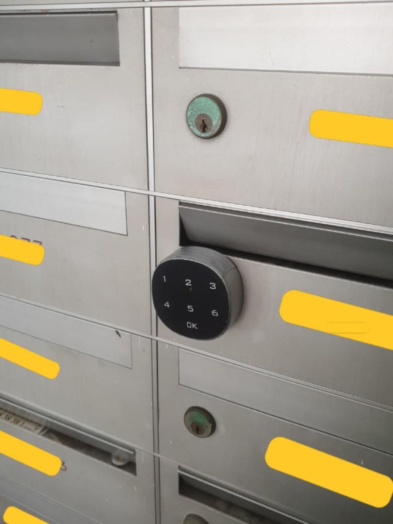 Digital MailBox Lock For HDB., Furniture & Home Living, Security