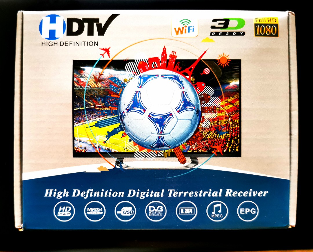 Digital TV Box DVB-T2 Setup Box Local Channels, TV & Home Appliances ...