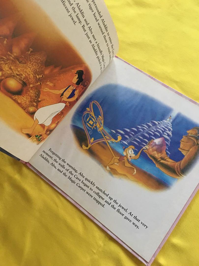 Disney Aladdin - HardBound Book - PreLoved (Category: Children's Books) located in Manila. Submitted by beyondfundraising (Listing ID 1008453872, Image 2). Description: Kindly PM for inquiry MOP: BDO or BPI or Gcash RFS: Fundraising for Mission Works Slightly Negotiable - “as is where is” - Preloved in Excellent Condition - outgrown - needs cleaning :) Pls. see my other listings for possible combine shipping. Dear Buyers, Please READ and UNDERSTA