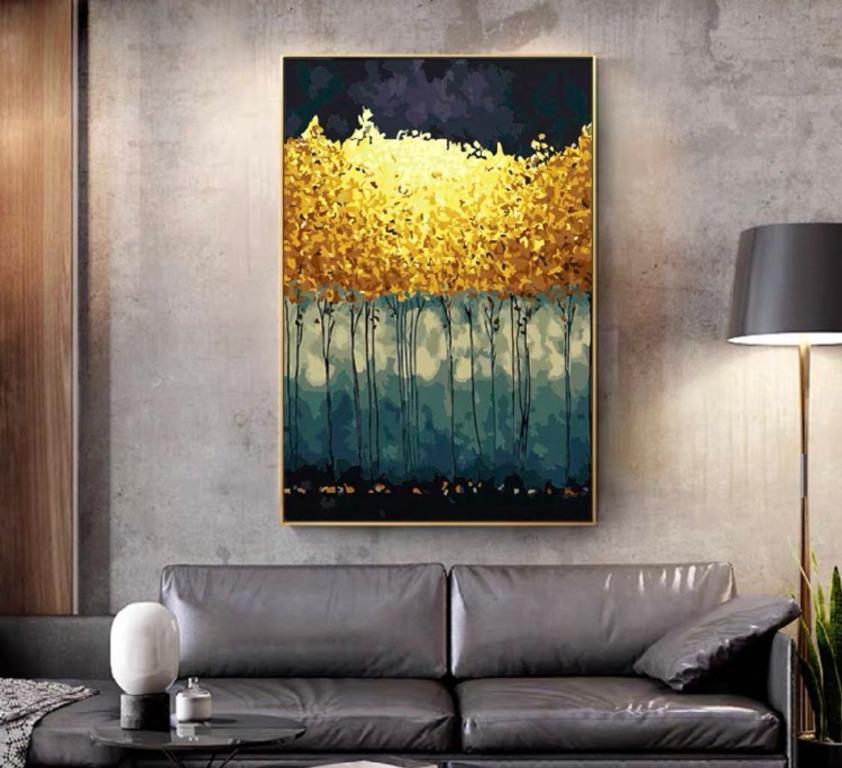 Diy Acrylic Paint By Numbers Premium Art Designs Design Craft