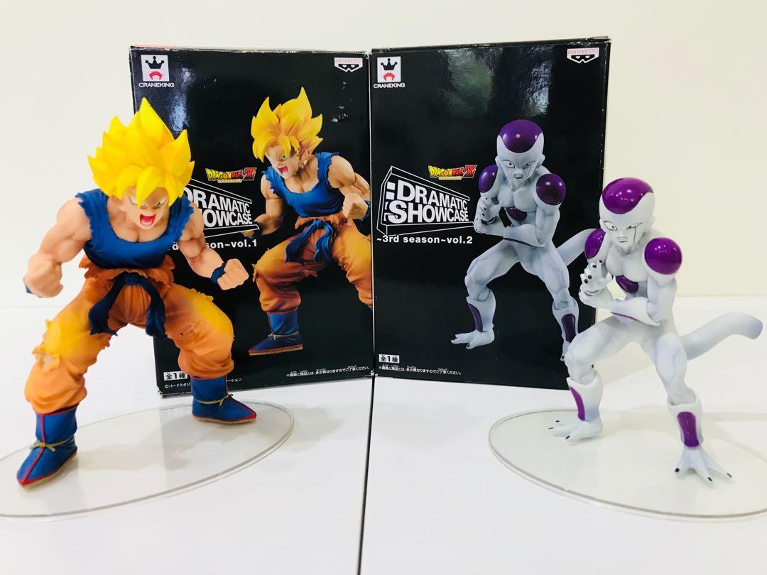 Dragon Ball Z Dramatic Showcase Goku Vs Frieza Toys Games Action Figures Collectibles On Carousell