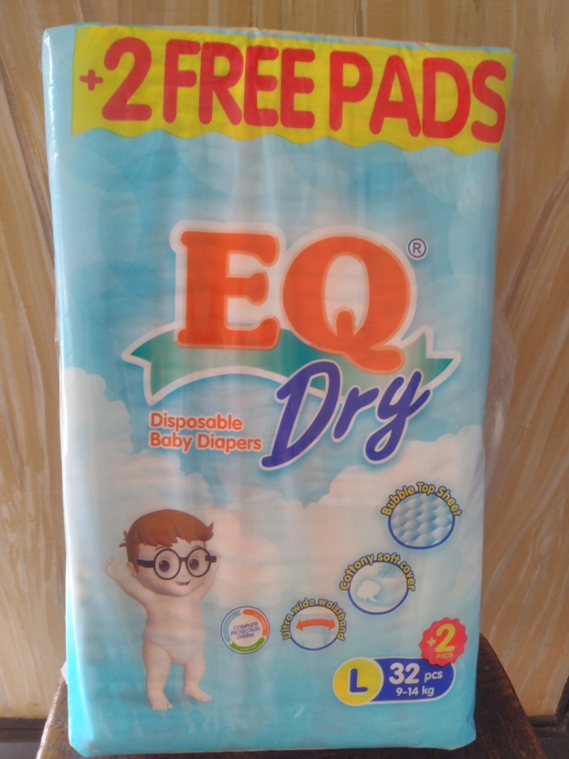 Eq Dry Diaper Babies Kids Bathing Changing Diapers Baby Wipes On Carousell