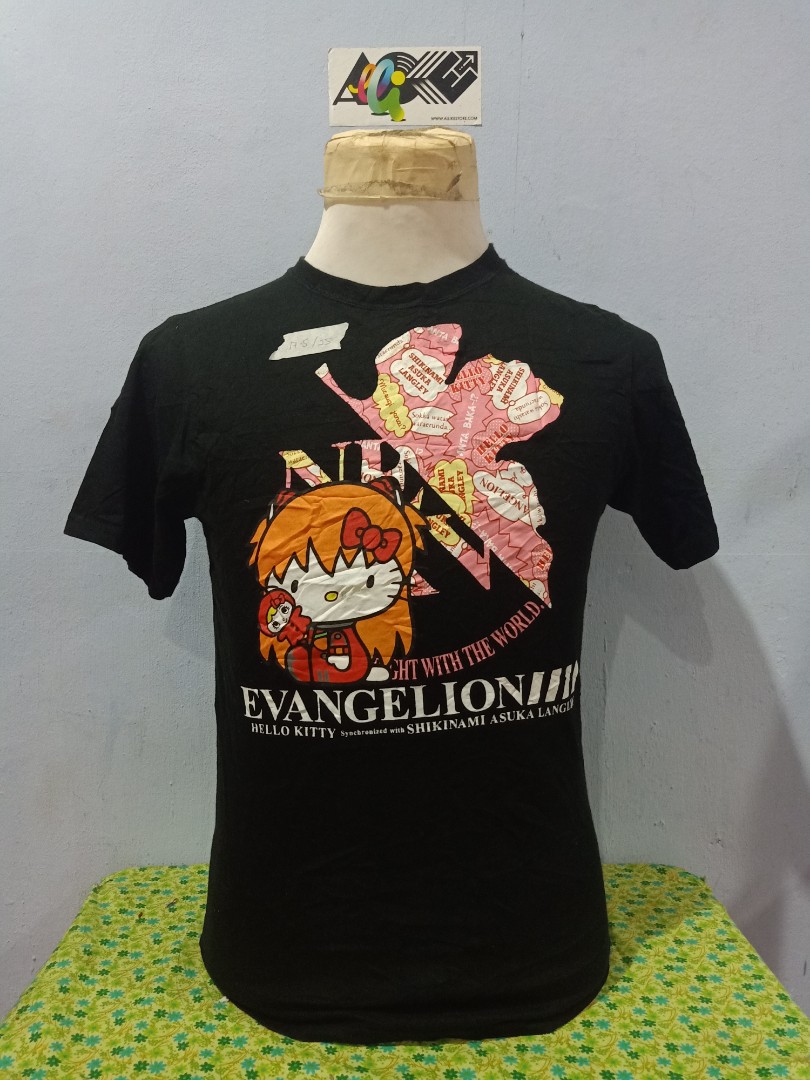 Hello kitty evangelion shirt clearance