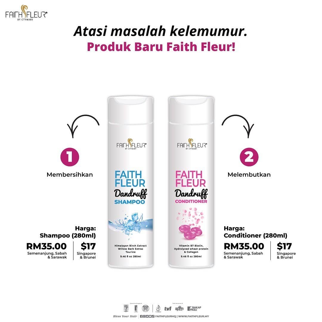 Faith Fleur Dandruff Health Beauty Hair Care On Carousell