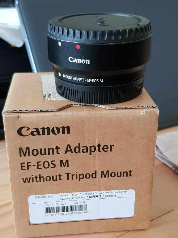 For Sale Canon Ef Eos M Mount Adaptor For M Series Photography On Carousell